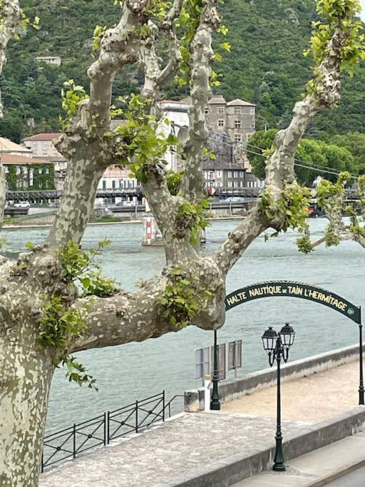 Villa La Batellerie, Vue Sur Rhone Tain-lʼHermitage Exterior foto